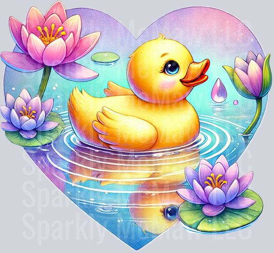 27 April Showers UV DTF Clip art Decal