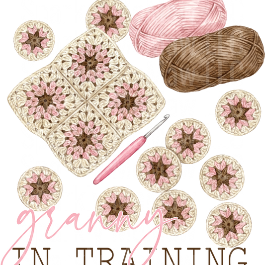 Granny in Training DTF Transfer (Fabrics)