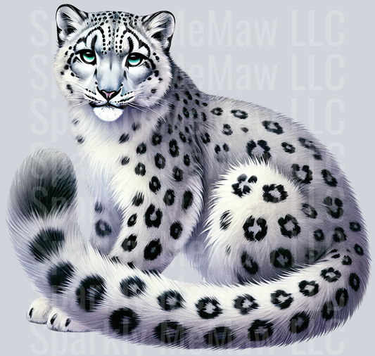 9 Exotic Animals UV DTF clipart Decal