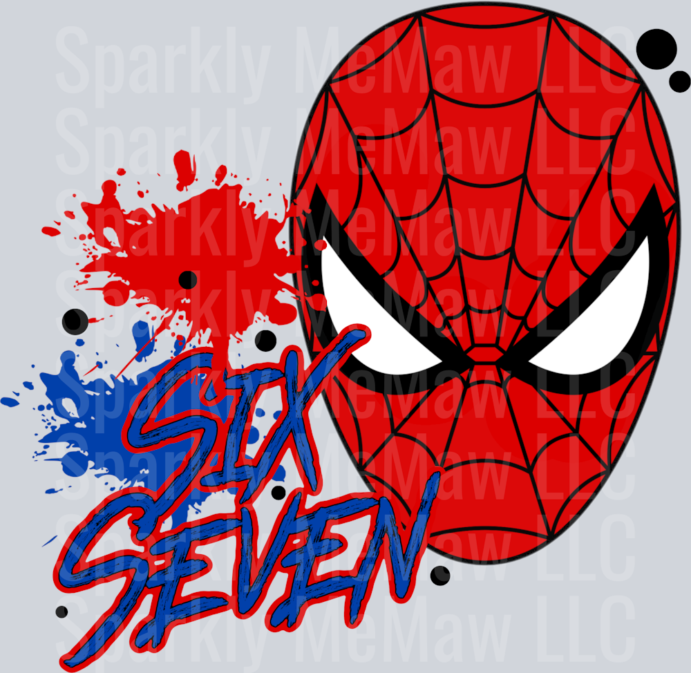 Spidey 1 67 DTF Transfer (Fabrics)