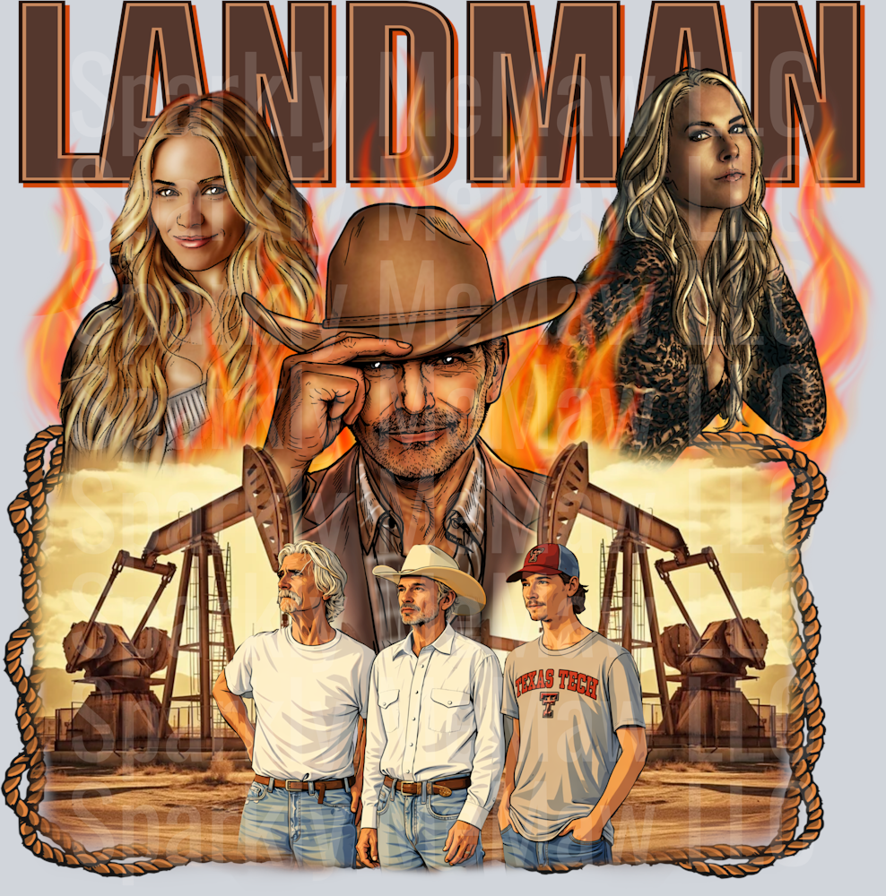 Landman Collage UV DTF Decal