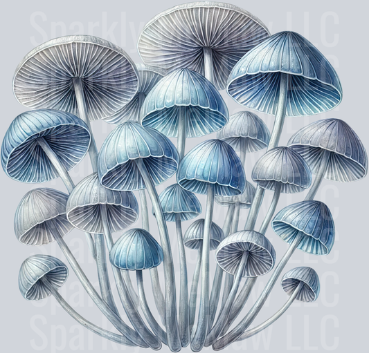 Fantasy Mushroom UV DTF Clipart Decal 18