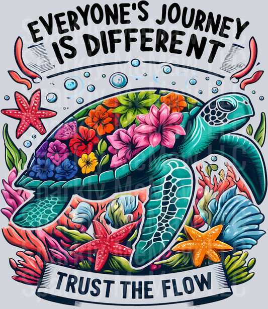 Trust the Flow UV DTF Decal
