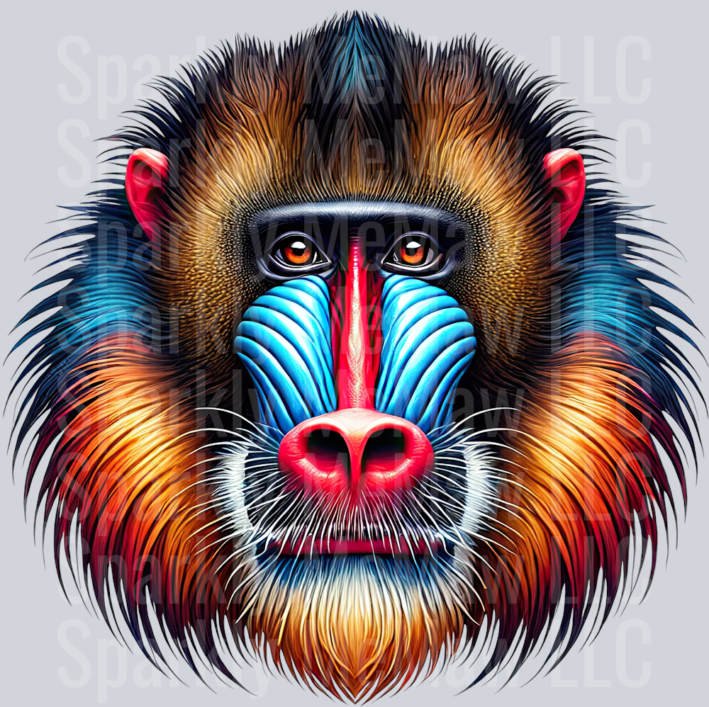 3 Exotic Animals UV DTF clipart Decal