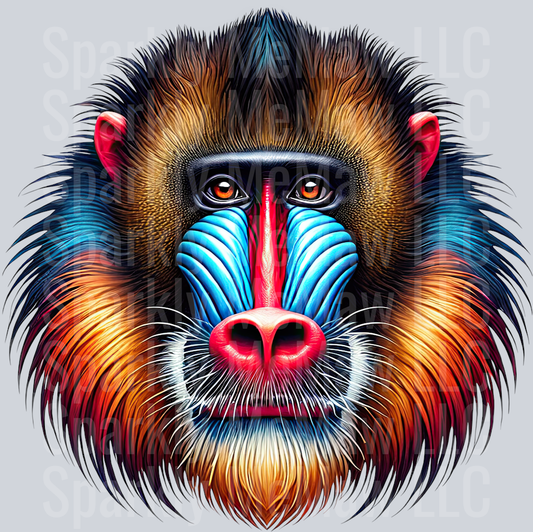 3 Exotic Animals UV DTF clipart Decal