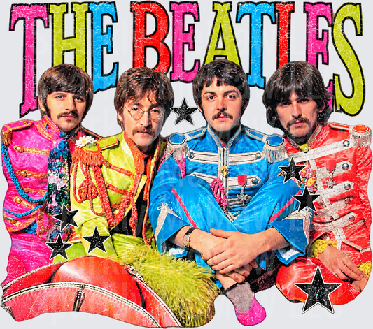 The Beatles Sgt. Pepper UV DTF Decal
