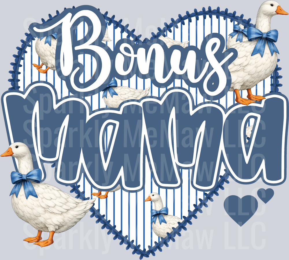 bonus mama goose UV DTF Decal