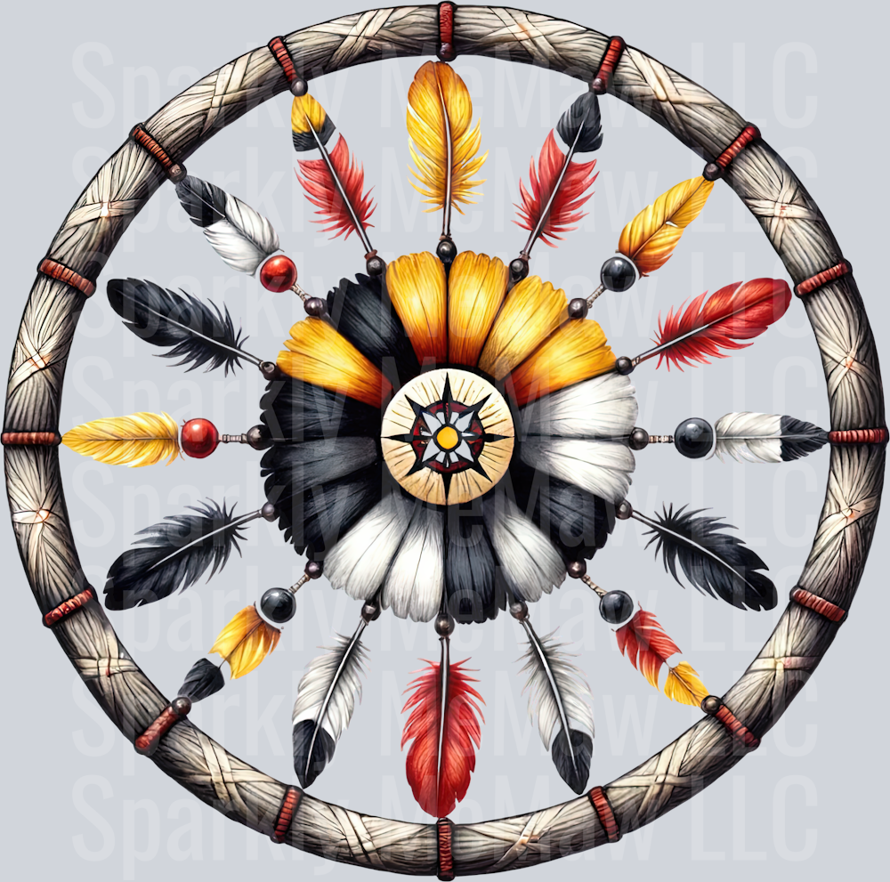 9 Native UV DTF Clip Art Decal