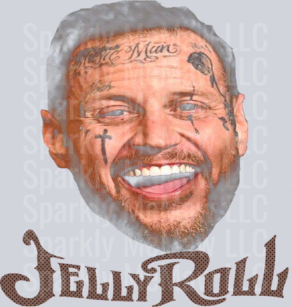 Jelly Halftone DTF Transfer (Fabric)
