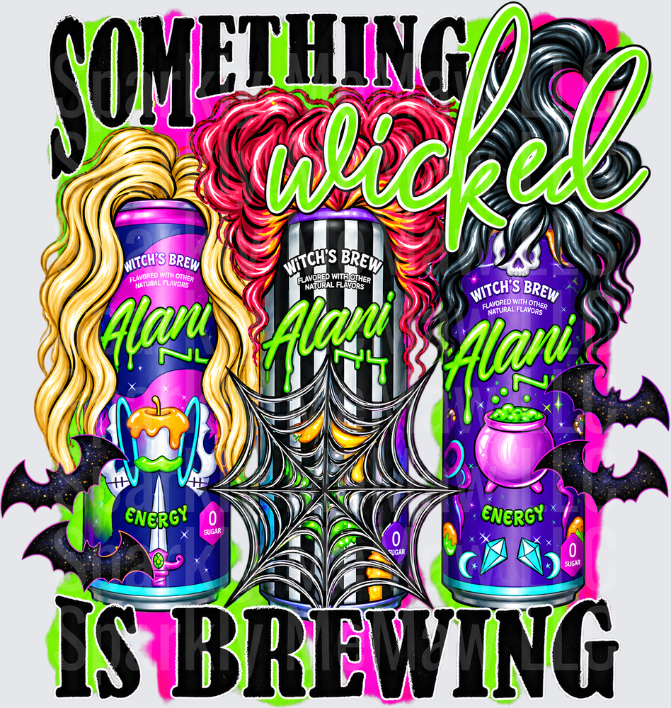 Something Wicked Brewing Alani UV DTF Decal