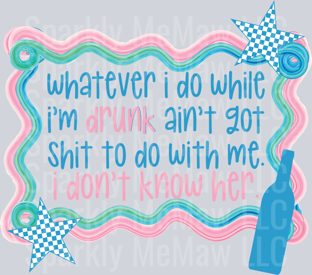 whatever UV DTF Decal