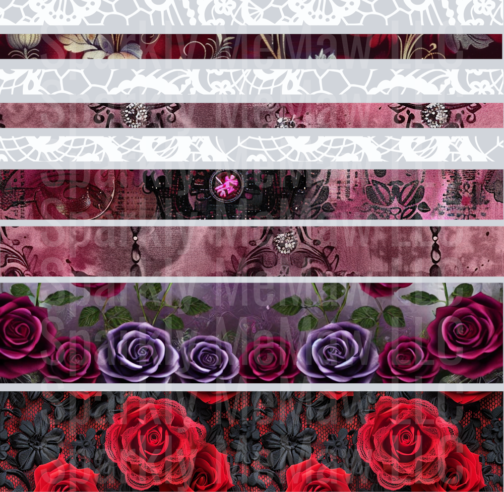 Gothic1 10x10 UV DTF Sheet