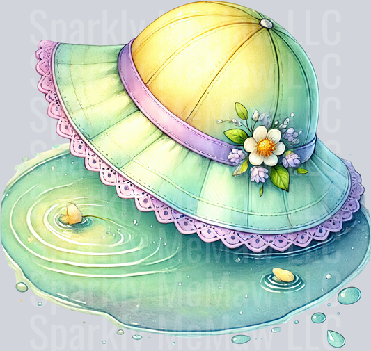 14 April Showers UV DTF Clip art Decal