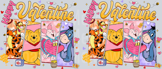 Valentine 16 oz UV DTF Wrap 44
