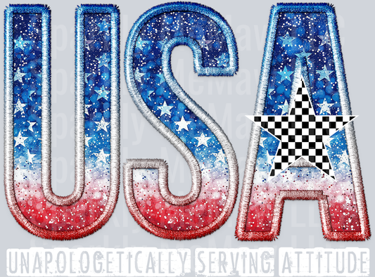 unapologetically White UV DTF Decal
