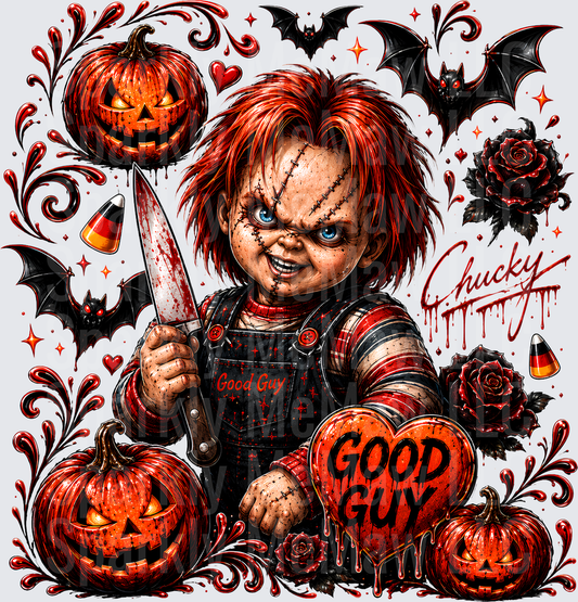 Chucky Good Guy Halloween DTF UV DTF Decal