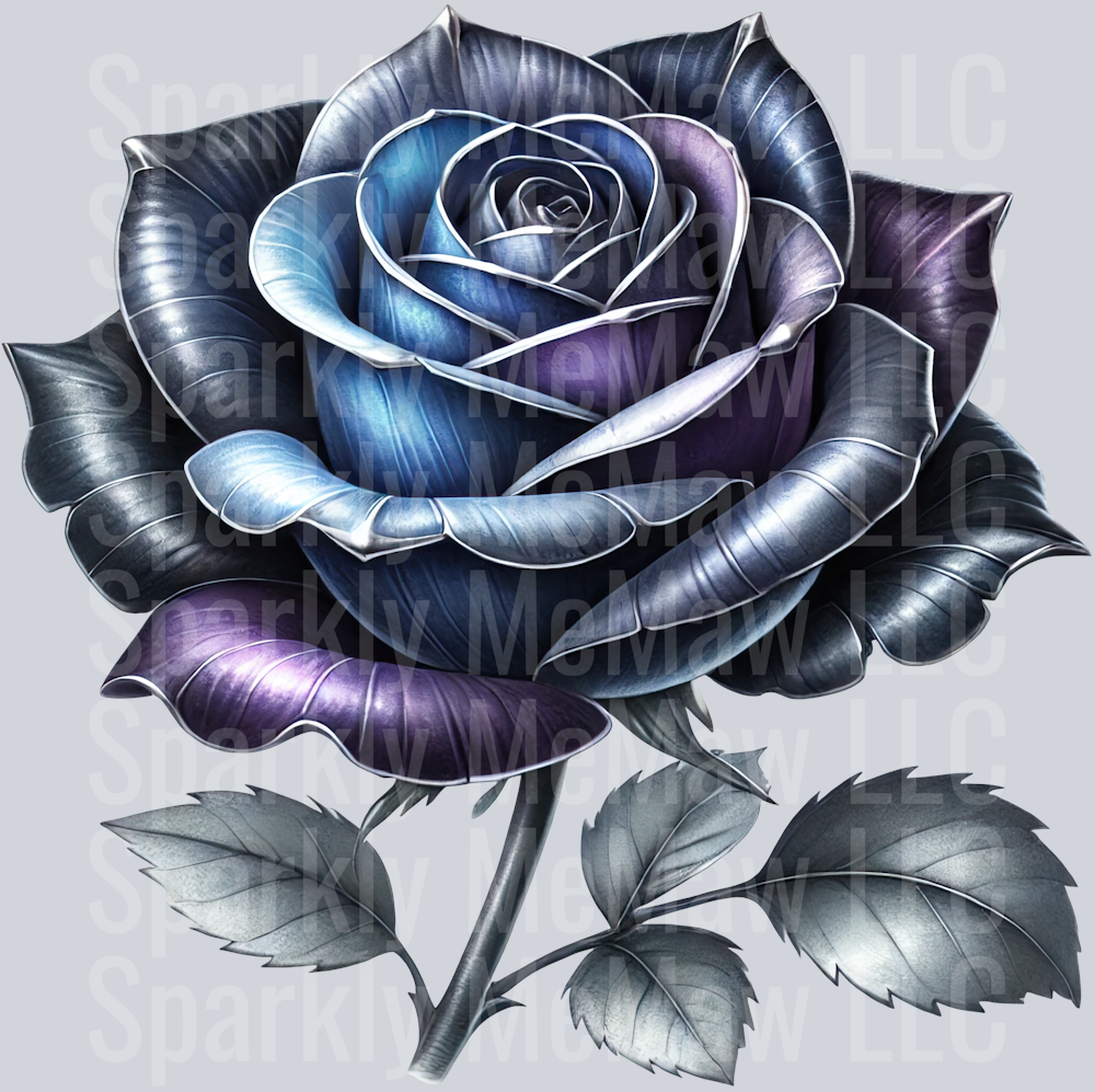 Fantasy Rose 28 UV DTF Decal