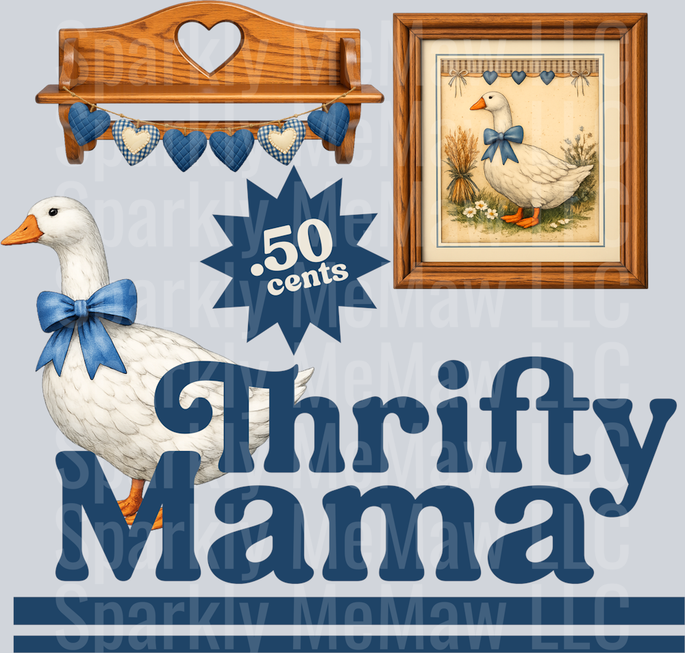 Thrifty Mama DTF Transfer