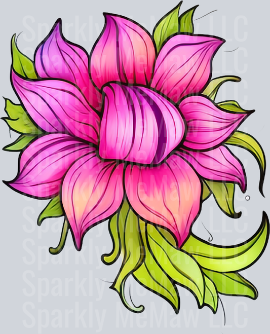 CowGirl UV DTF Clip Art Decal 16