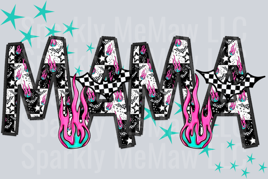 mama 5 UV DTF Decal