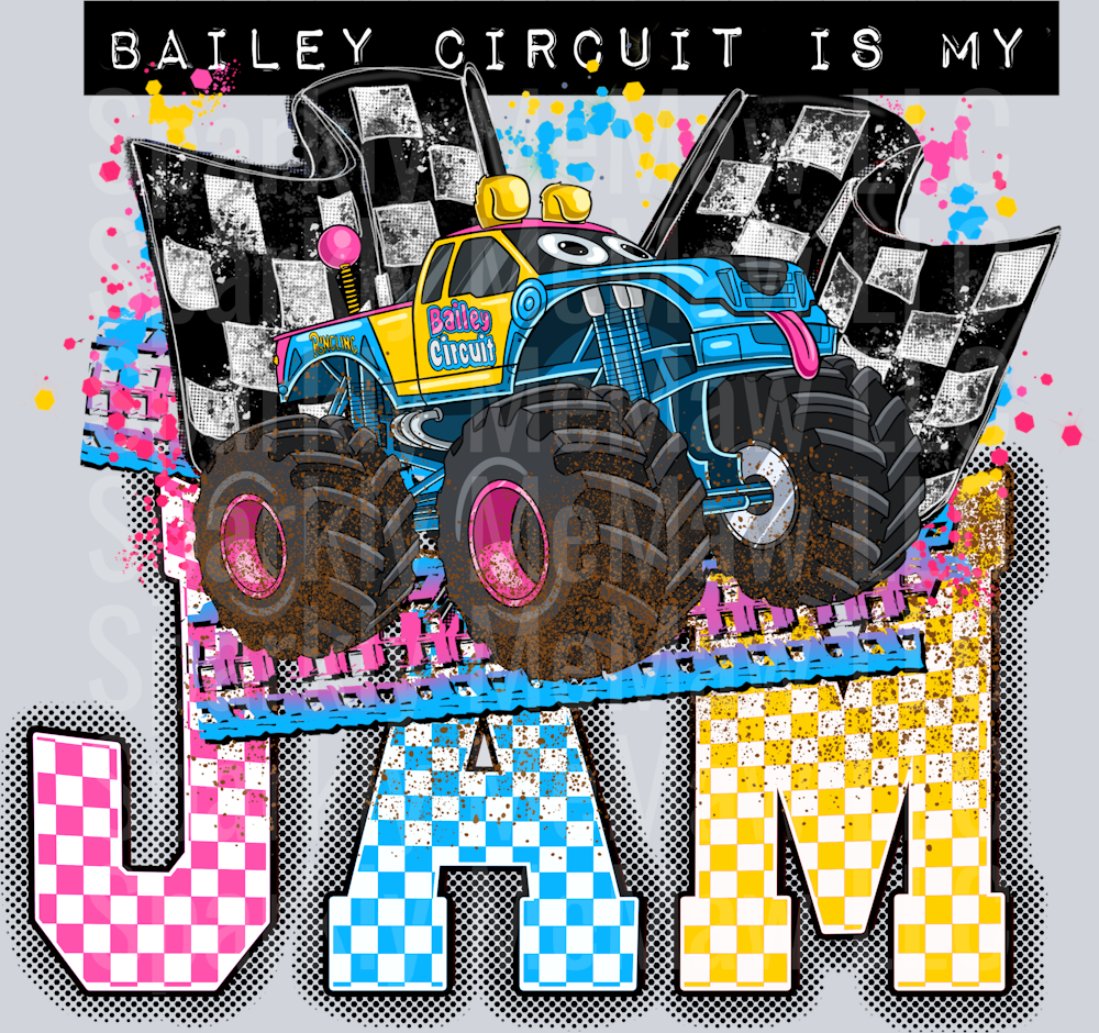 Bailey circuit UV DTF Decal