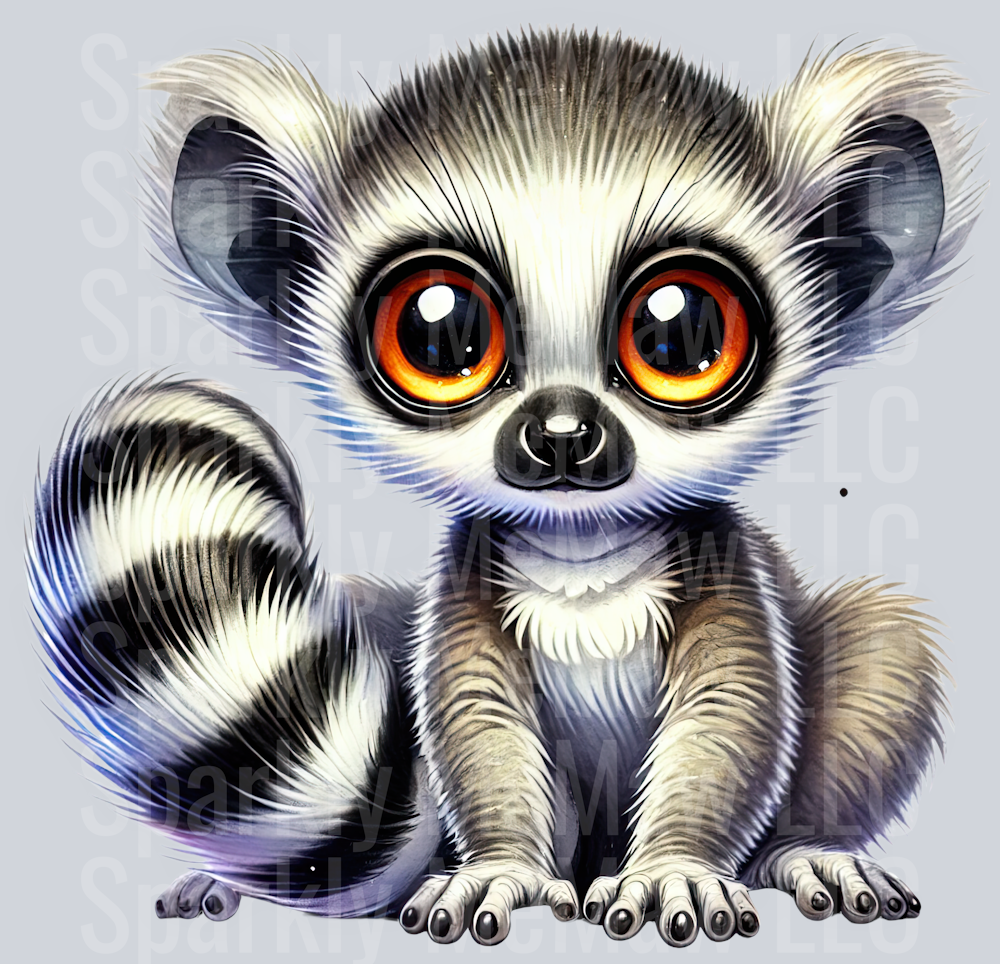 15 Exotic Animals UV DTF clipart Decal