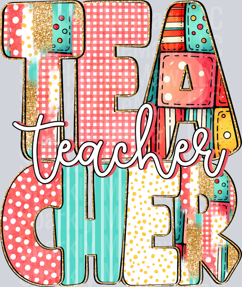 Teacher 1 UV DTF Decal