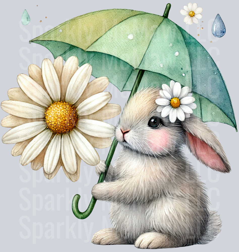 40 April Showers UV DTF Clip art Decal