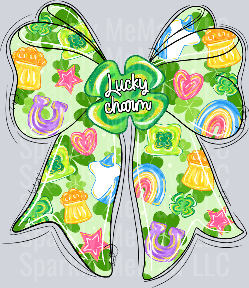 Lucky Charm Coquette DTF Transfer