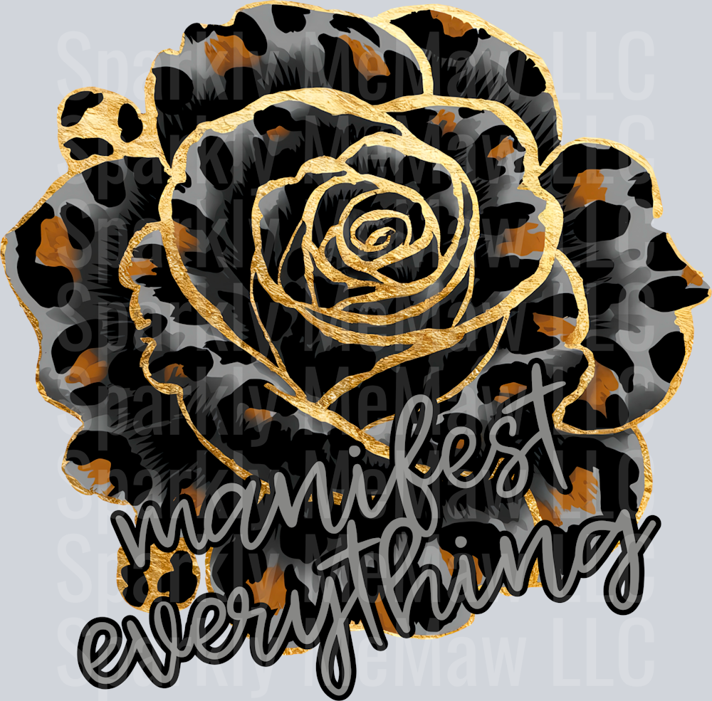 manifest UV DTF Decal