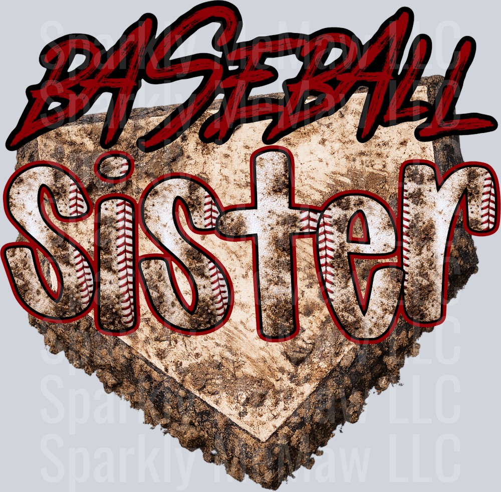 Baseball Sister DTF Transfer