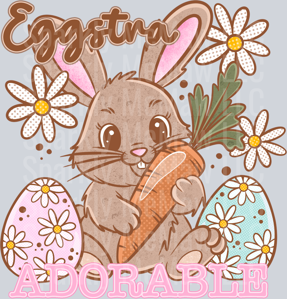 Eggstra Adorable UV DTF Decal
