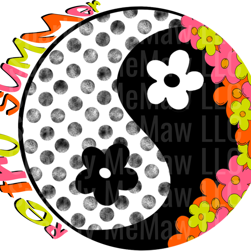 Retro Summer UV DTF Decal