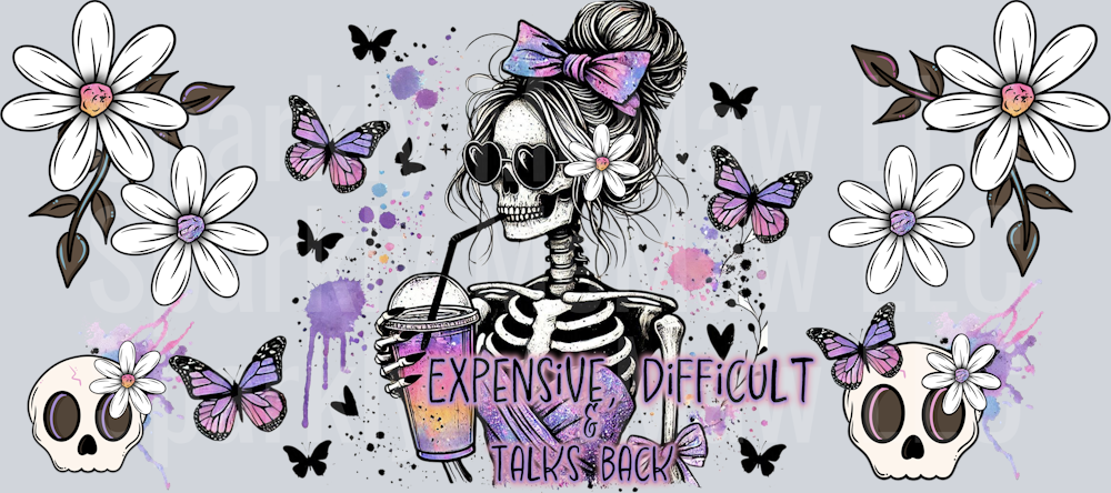 16 oz Uv DTF Wrap 203