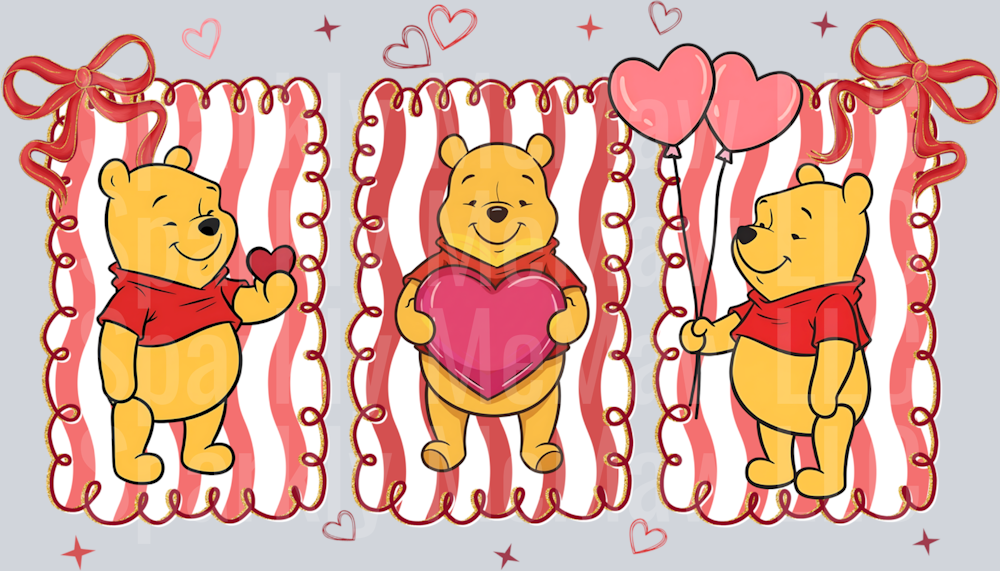 Valentine 16 oz UV DTF Wrap 73