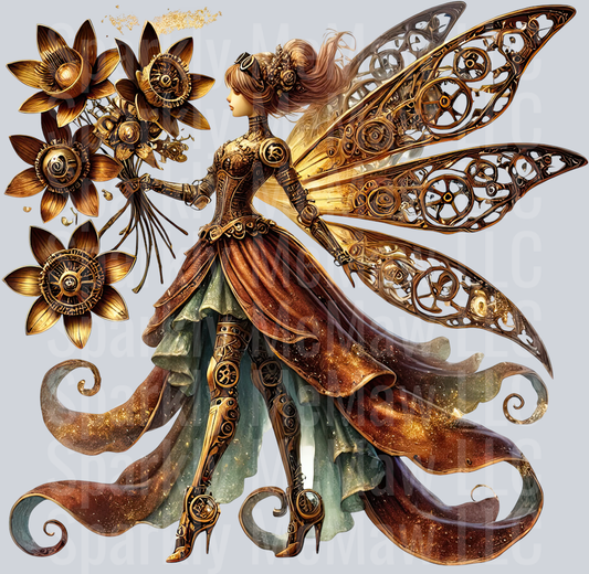 Fairy  SteamPunk UV DTF Decal 20