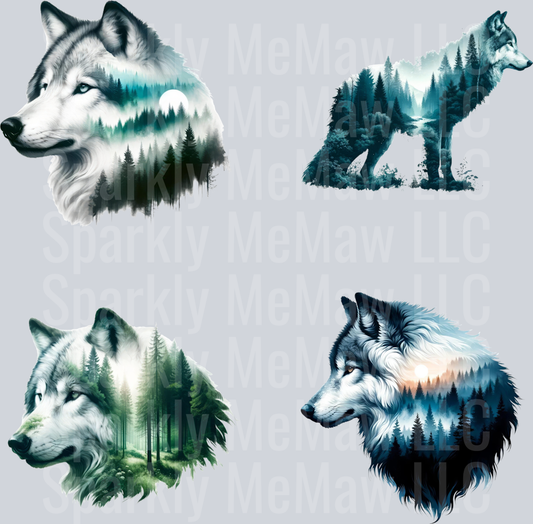 Landscape wolves1 10x10