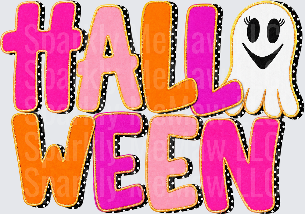 Halloween Cute Ghost UV DTF Decal