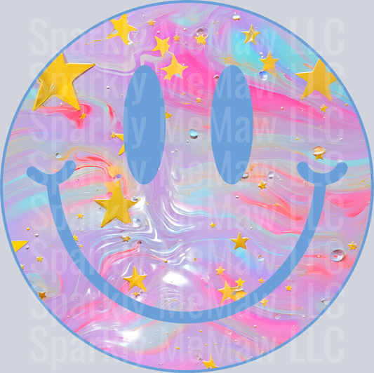 Smiley DTF Transfer (Fabric)
