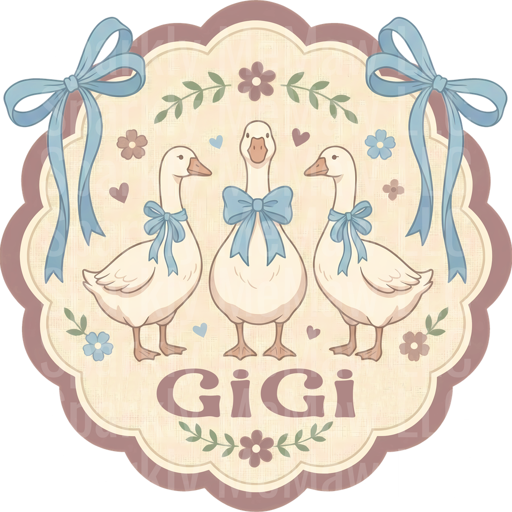 Gigi Goose UV DTF Decal