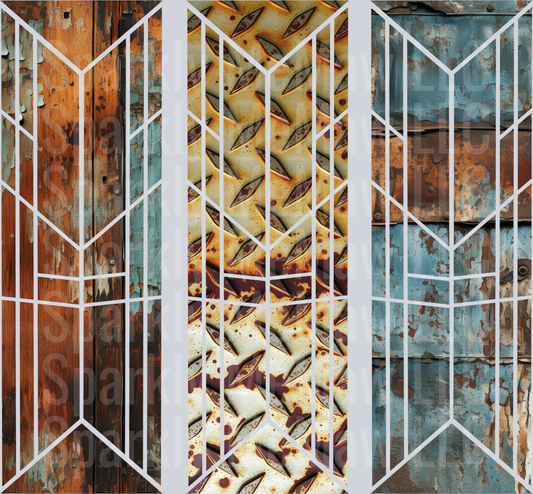 Rusty Grunge 10 wide