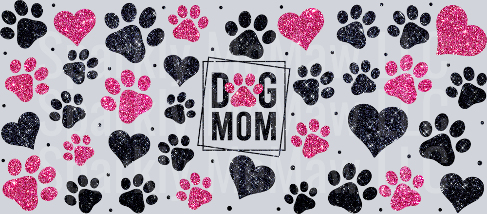 Dog-Mom-Libbey 16 oz UV DTF Wrap