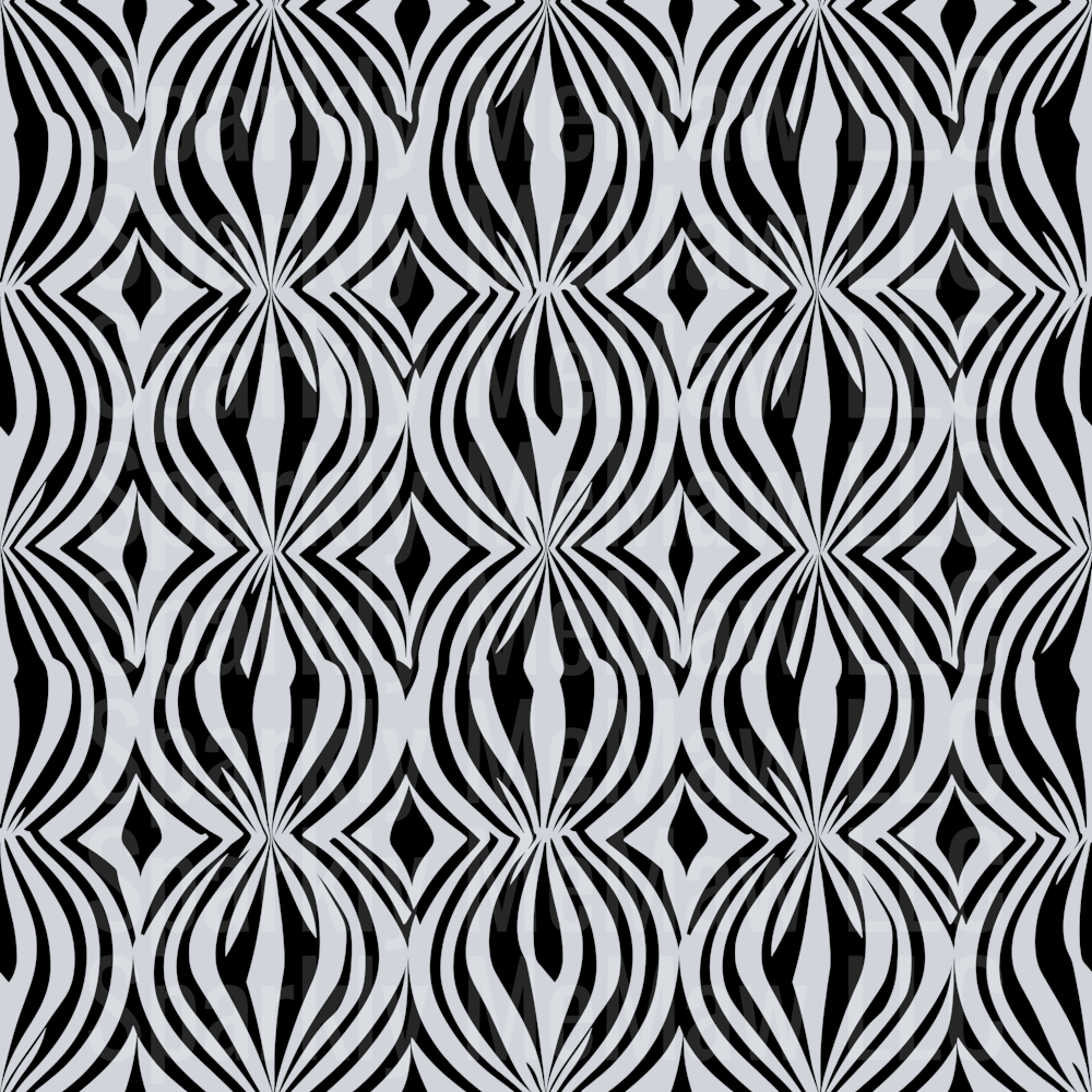 Zebra 2 UV DTF 3D Element Sheet