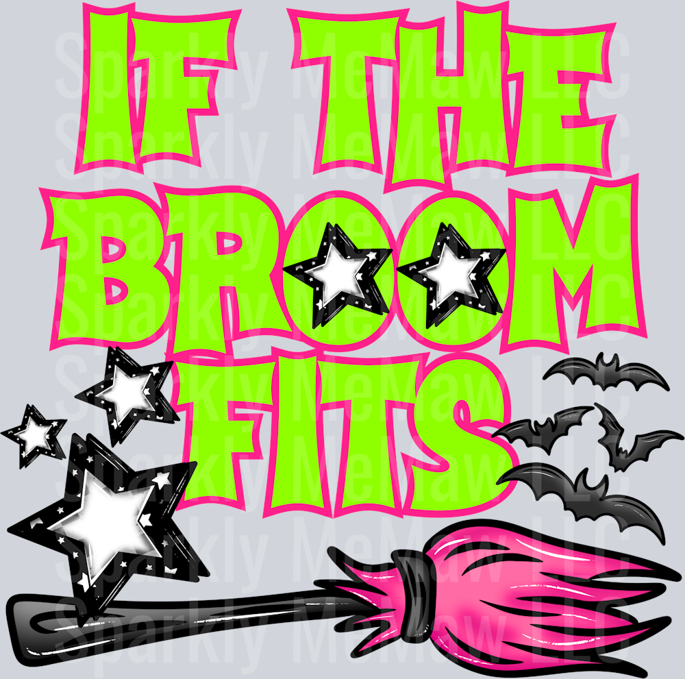 if the broom fits UV DTF Decal