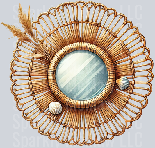 1 Ocean Boho Summer ClipArt Decal