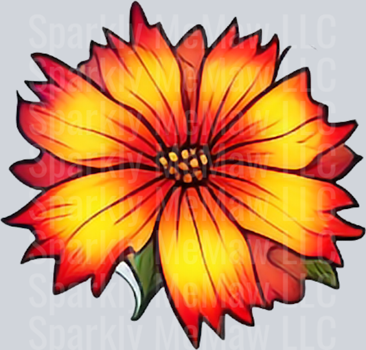 CowGirl UV DTF Clip Art Decal 13