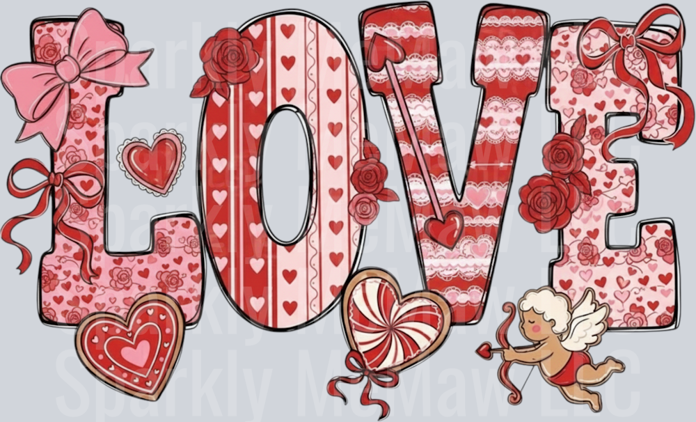 Valentine UV DTF Decal 22