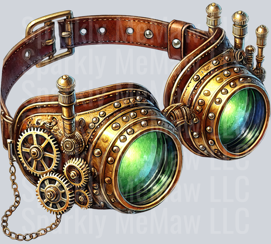 Steampunk Clip Art UV DTF Decal  11