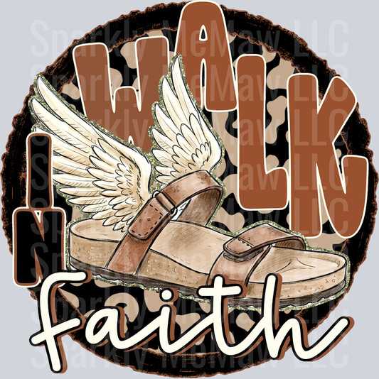 Walk_In_Faith UV DTF Decal