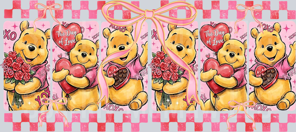Valentine 16 oz UV DTF Wrap 37